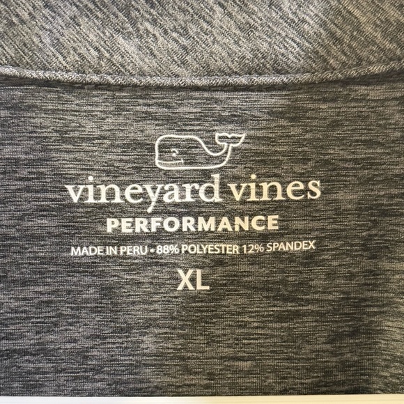 Vineyard Vines Men's Charcoal Polo Shirt - Picture 2 of 6